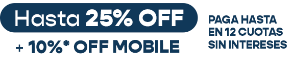 Cyber CDS: 25% off and up to 12 interest-free installments